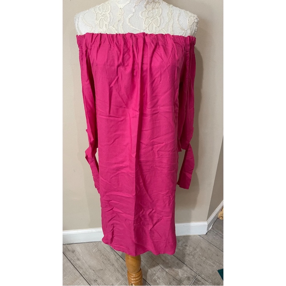 Lascana For Venus Womens Pink Off Should Dress Size Xs New